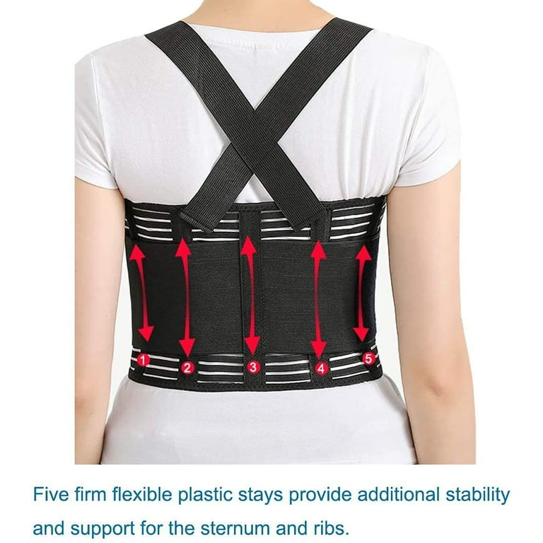 Rib and Chest Support Brace, Broken Rib Brace, Breathable Rib Belt for Sore  or Bruised Ribs Support, Sternum Injuries, Dislocated Ribs Protection