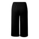 thumbnail image 5 of WILLBEST Pantalones Casuales elegantes para Mujer con Cintura Elástica y Bolsillos para Uso Diario, Ideales para Actividades al Aire Libre En Primavera y Verano. Extra Grande, 5 of 5