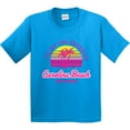 thumbnail image 3 of Inktastic Summer Enjoy the Sunshine Carolina Beach North Carolina Pink Youth T-Shirt, 3 of 5