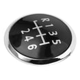 thumbnail image 4 of Gear Knob Cap for T5, Stylish Car Interior Decoration, ABS Material, Smooth Touch Feeling, Easy Installation, Fit for T5 2003 2010 with Unique Design, Luxurious Look, 4 of 7