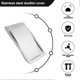 thumbnail image 4 of Stainless Steel Garbage Flap Lid Trash Bin Cover Built-in Balance Swing Flap Garbage Lid for Kitche, 4 of 5
