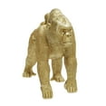 thumbnail image 4 of Sagebrook Home Polyresin 8" Gorilla With Baby Figurine, Gold, 4 of 4