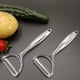 thumbnail image 1 of Pelador de verduras premium de acero inoxidable - Hoja ultra afilada - Pelador de patatas - Pelador de verduras para cocina - Pelador de frutas con mango ergonómico antideslizante, 1 of 5