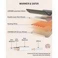 thumbnail image 6 of EastVita Heated Throw Blanket Electric Blanket Throw Velvet Soft Cozy Heating Blankets Throw 4 Heat Levels and 4H Auto Off Machine Washable Overheat Protection ETL Certified 50x60 Inch Dark Grey, 6 of 8