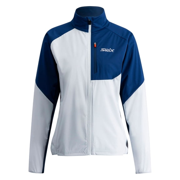 SWIX Women's Focus Ballad Blue Jacket, Size: L (10181-24-71022-L)