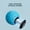 Blue, variant on Rechargeable High Intensity Vibration Massage Ball for Muscle and Fitness, Electric Fascia Release for Neck, Back and Feet, USB Charging, for Heel Pain, Fascia Release