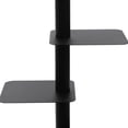 thumbnail image 6 of ToppiJoy 9-Tier Rotating Spine Bookshelf, Vertical Spine Book Tower, Metal Bookcase Book Organizer Black, 6 of 17