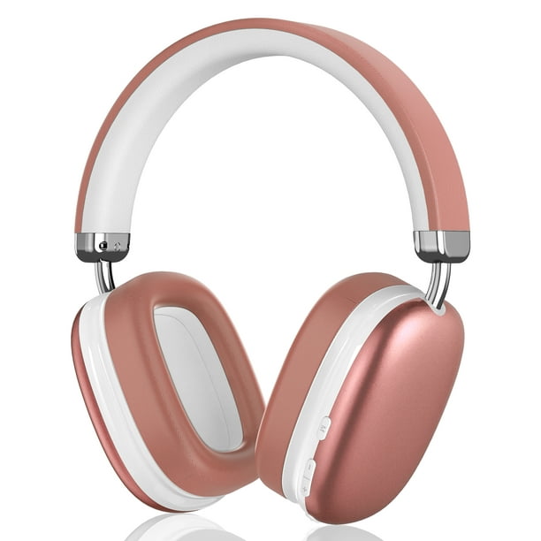 Auriculares inalámbricos. Cancelación activa del ruido, modo transparente, audio espacial, auriculares Bluetooth con cómodas almohadillas de proteína, 24 horas de autonomía para viajar/trabajar,Plata