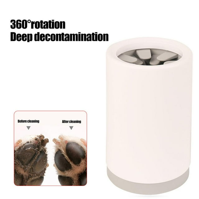 Taza De Silicona Para Limpieza De Pies De Mascotas, Taza De Limpieza De Pata De Perro Desmontable, Suministros Para Mascotas sonducket PT002525-05