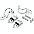 thumbnail image 2 of Krator Chrome Turn Signal Mount Brackets Fork Ear 30-37mm Compatible with Yamaha V-Max Vmax V Max VMX 1200, 2 of 8