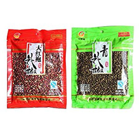 NineChef Bundle - Authentic Szechuan Peppercorns (100g x 2) (Combo Pack) + 1 NineChef Brand Long Handle Spoon