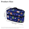 thumbnail image 6 of HELLHERO Santa Claus Gift Patterns Iron Carrier Bag Lightweight Travel Bag Portable Travel Iron Organizer Travel Iron Organizer, Case Only, 6 of 6