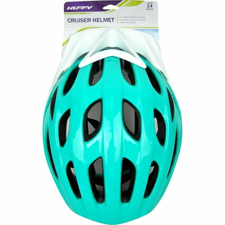 Huffy Cruiser Teal Cycling Helmet, Adult Men's