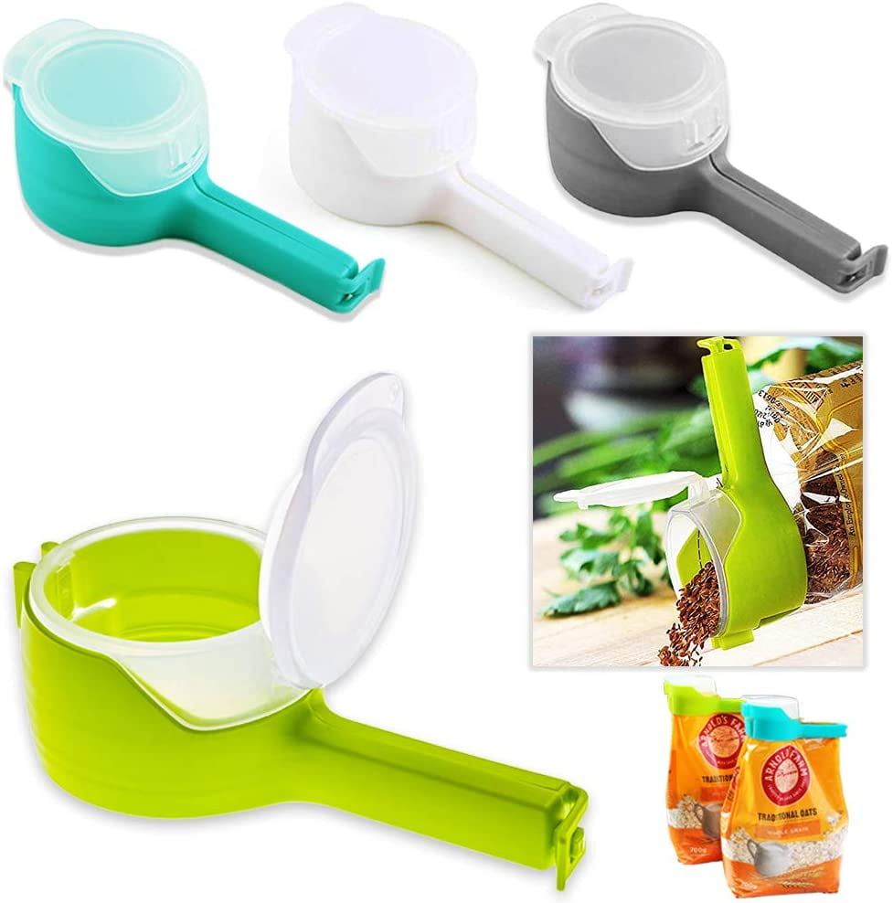 Food Seal Clip pour Storage Bag Clips Snack Sealing Clip Clamp Sealer #^*#^& 