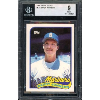 Griffey Rookie Card 1989 Topps Traded Ken Griffey Jr Rookie Card - PSA 9  Mint Graded Baseball Card #41T PSA 9 Baseball Card