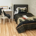 thumbnail image 6 of Donna Sharp Twin Bear Walk Plaid Lodge Quilt with Bear Pattern, 6 of 8