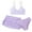 w93# Purple497, variant on Wuxian Baby Swimsuit Girl 4 Piece Swimsuits Tie Dye Prints Bikini Spaghetti Strap Tops Briefs Short Sleeve Cover Up Shirt Skirt Outfits Set Beach Swimwear,Blue,7-8 Years