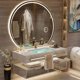 thumbnail image 4 of 2024 Stock Modern Slate Bathroom Cabinet with Smart Mirror Ceramic Double Washbasin Bathroom Vanity Cabinets Under Sink My Lux Decor Round, 4 of 10