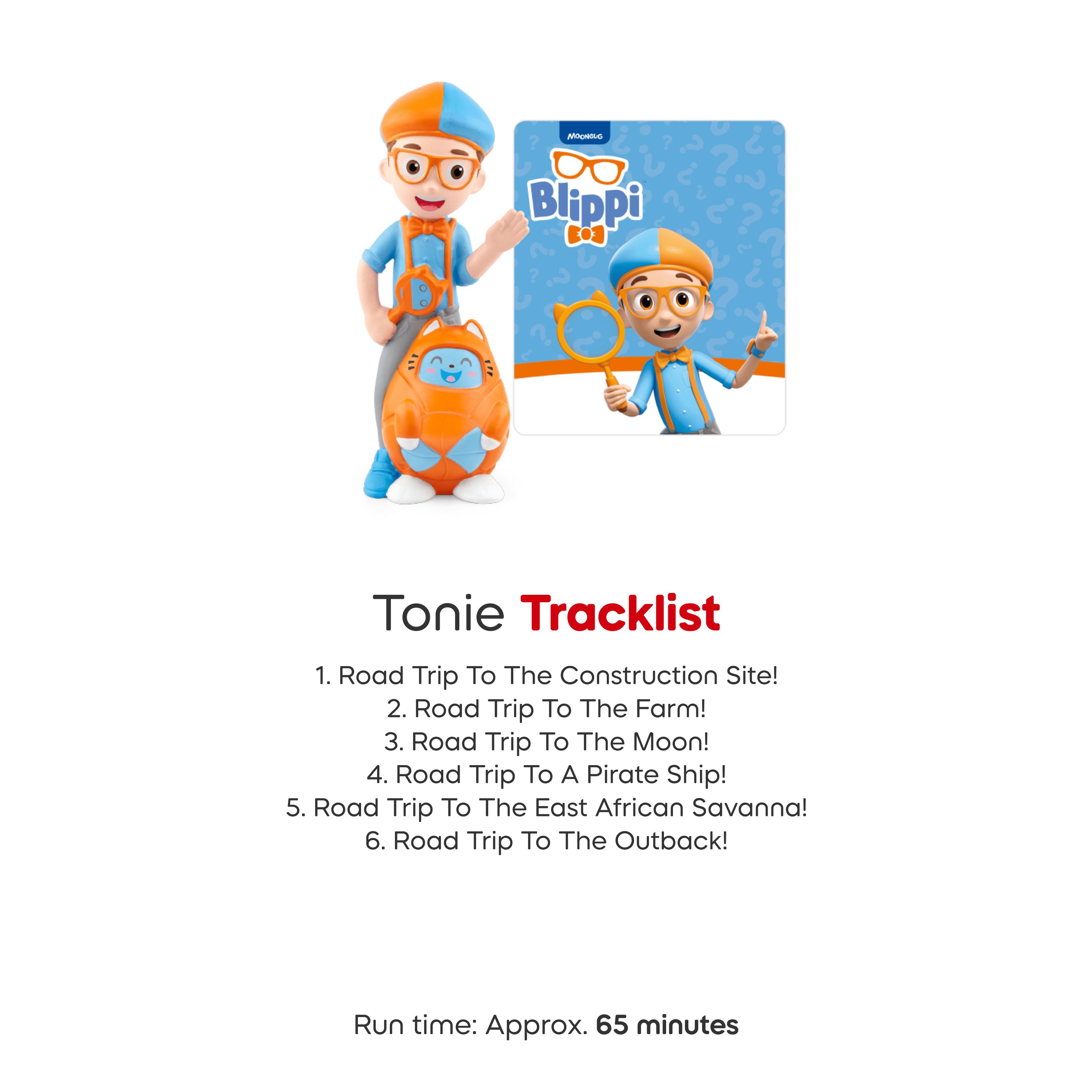 Tonies Figurine Audio - Blippi (Anglais)