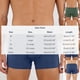 thumbnail image 3 of Pantalones de Cintura Elástica para Hombre Color Sólido Pantalones Casuales Cintura Elástica Totalmente Abierta para Ponerse Y Despegarse, 3 of 7