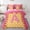 Orange Pink A, variant on Erosebridal Donut Capybara Twin Bedding Sets for Kid, Stars Print Bedding Comforter Set, Pink Reversible, 7 Pieces