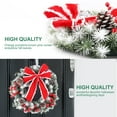 thumbnail image 6 of 16" Christmas Wreath Front Door Decorations Garland Winter Hanging Ornaments, 6 of 8