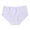 Purple, variant on Ashirexll Maternity Underwear V-Shaped Low-Waisted Belly Support Solid Color Traceless Ice Silk Comfortable Maternity Panties Light Blue L