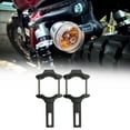 thumbnail image 1 of Abrazadera de tubo de Soporte de montaje de faro de motocicleta Cola 2 piezas Soporte de luz de conducción, 1 of 8