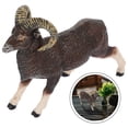 thumbnail image 3 of MasteelfCA 1pc Simulation African Wildlife Model Mini Plastic Animal Model Cognitive Toy (Argali), 3 of 8