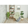 thumbnail image 2 of Jason Blue & Citron Green 100% Cotton Accent Throw Blanket 50" x 60", 2 of 5