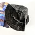 thumbnail image 4 of Cheers.US Men Fisherman Hat Vintage Foldable Denim Simple Style Bucket Hat for Casual Outdoor Fishing Hiking Beach Sports, 4 of 7