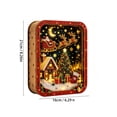 thumbnail image 3 of Eagokdc Christmas Diamond Art Kits for Adults Wooden House Shaped Pearl Art, Home Decor Art Craft Kit Upgraded Beads Craft for Holiday Family Activity, 3 of 6