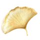 thumbnail image 3 of Gold Jewelry Tray Ginkgo Leaf Trinket Dish Vintage Ring Holder Bowl for Bracelet Earring Necklace O, 3 of 5