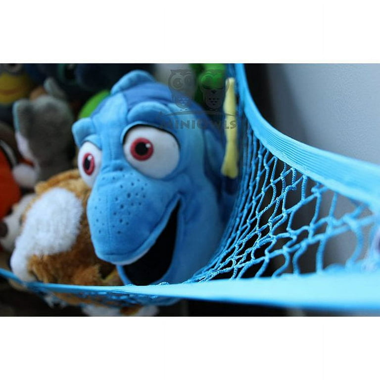Fishnet stuffed 2024 animal holder