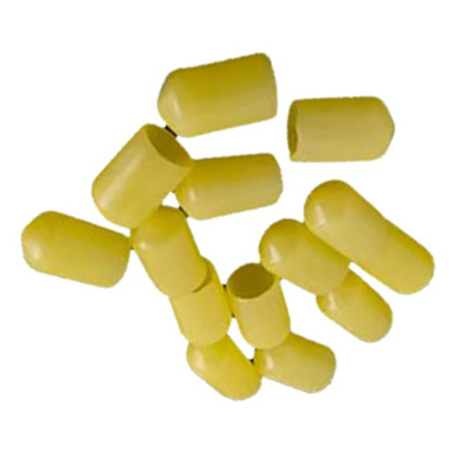 Tapa De Enchufe A Prueba De Polvo Para Conector De Audio, Protector De Enchufe De Conector RCA Amarillo, 20 Piezas Para Receptor AV RV