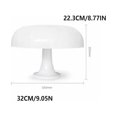 thumbnail image 4 of relayinert Mushroom Table Book Light Bedside 3 Colors Dimmable Desk Lamp Tabletop Decoration Lighting Tool Bedroom Dormitory, 4 of 6