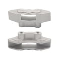 thumbnail image 3 of Milaget 2x 1/6 Scale Metal Aluminum Brake Caliper, Front Rear Brake Sliver, 3 of 5