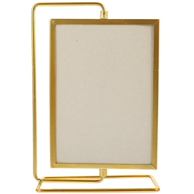 LEEYNEER Rotating Photo Frame Vintage Picture Frame Photo Holder Tabletop Picture Frame