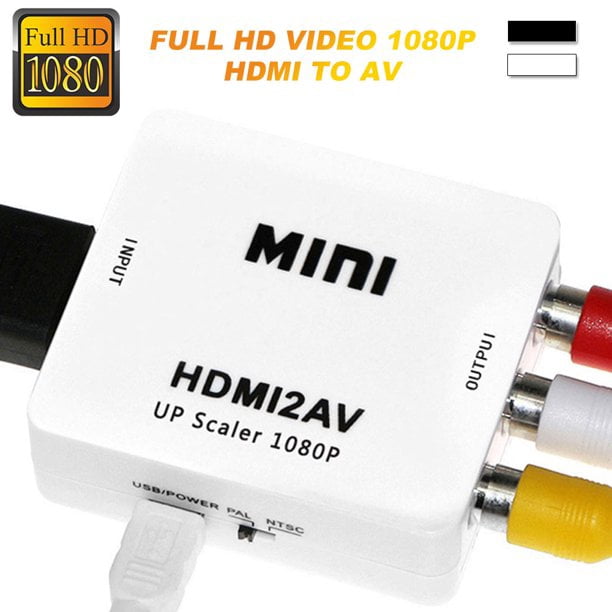 Adaptateur RCA vers HDMI - Blanc