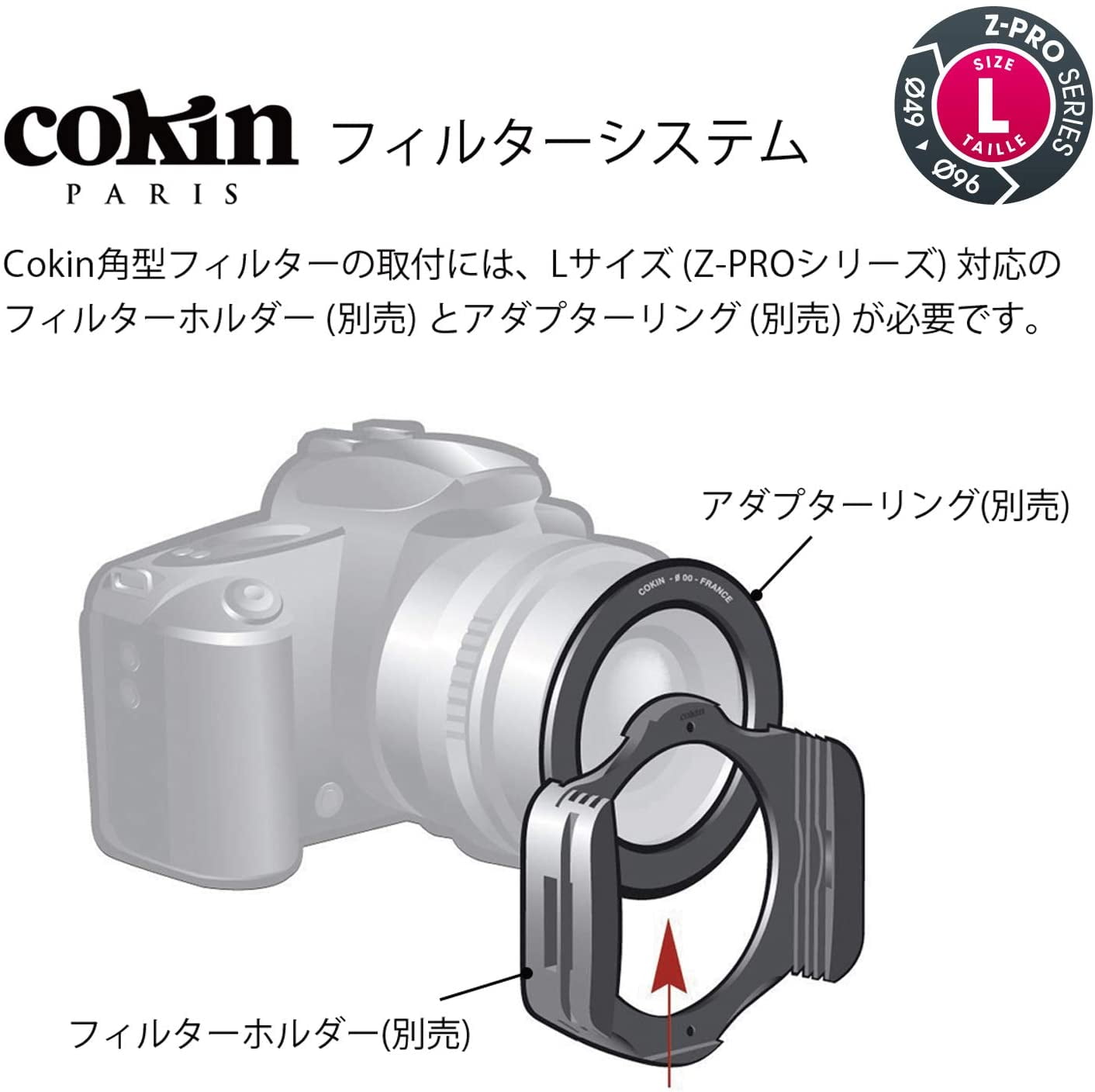 Z154 Series Holder Cokin Square Neutral Density Grey ND8 3-Stop Z 100mm X 100mm for L Z154 Series Holder Cokin Square Neutral Density Grey ND8 3-Stop Z 100mm X 100mm for L