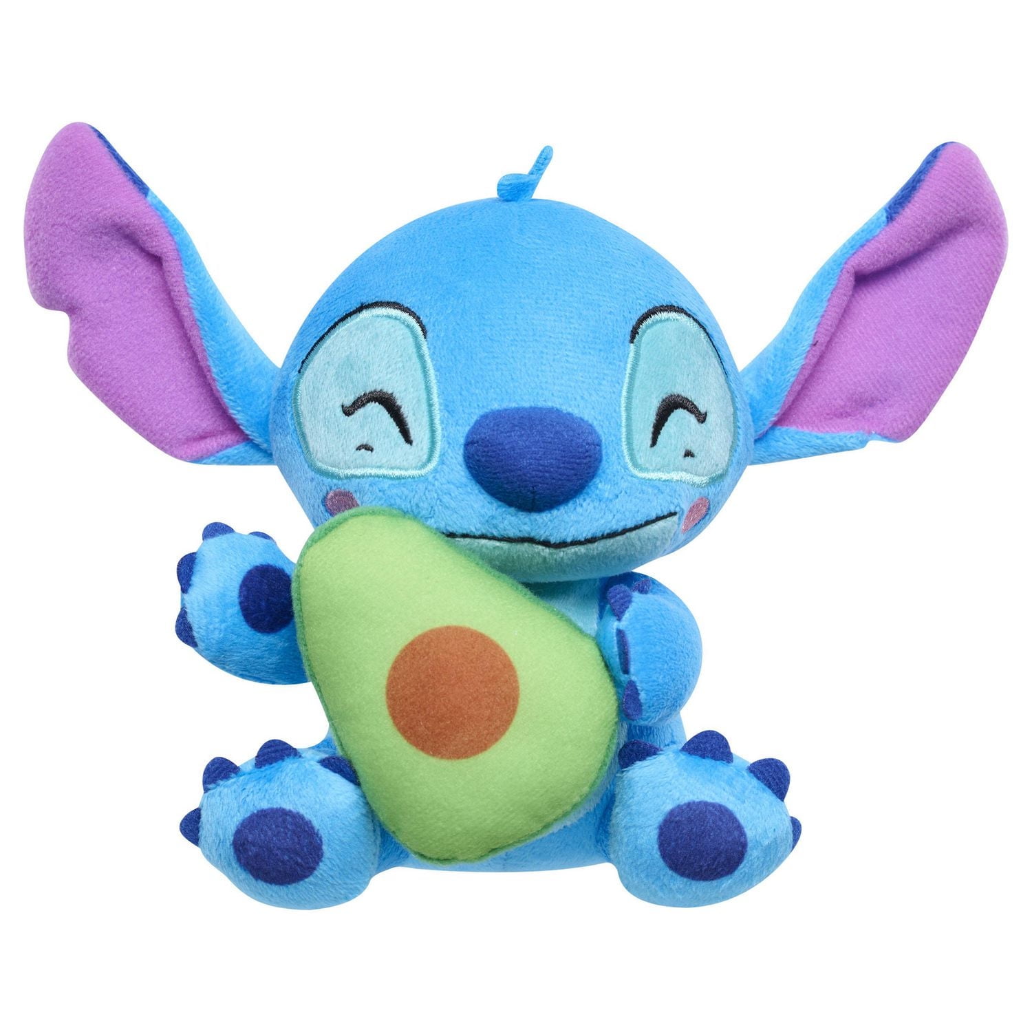 Petit Animal en Peluche Disney Stitch 18 cm (7 pouces), Stitch avec Avocat Petite Peluche Disney Stitch avec Avocat