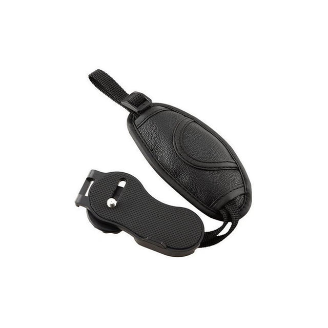 Correa De Mano Negra Para Cámara, Correa De Mano De Cuero Pu Para Cámara Dslr Advancent EL009034-00