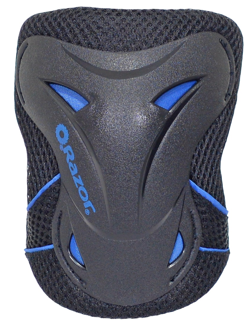 Razor Shred Bicycle Pad Set Blue,Youth, 8+