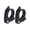 Quick release Black*2, variant on 2 PCS Bike Seat Post Clamp 28.6/31.8/34.9mm Seat Tube Clip Bicycle Aluminum Quick Release Clamp Ring,MTB Mountain Bike/Road Bike/Ebike/Scooter