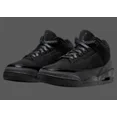 thumbnail image 1 of Nike - Air Jordan 3 Retro 2025 Black Cat - Size 10.5 - Dead Stock, 1 of 18