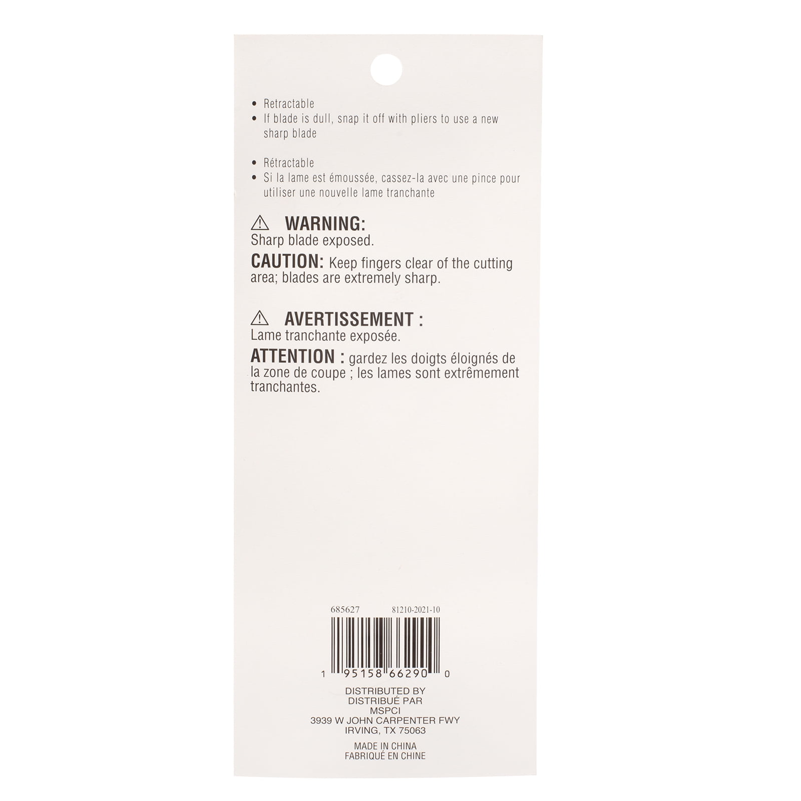 Recollections Box Cutter, 6 Pack
