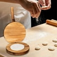 thumbnail image 5 of Hot sales! Round Wooden Tortilla Maker Hardwood Mexican Tortillera Presser Wood Flour Tortilla For Homemade Mexican Tortillas Roti, 5 of 7