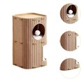 thumbnail image 6 of Bothyi 2 Storey Cat Bed Cave Cat House Easy to Assembly Scratch Resistant Hut Enclosed Bed Covered Tunnel Condo for Resting Sleeping Camel, 6 of 8