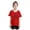 Red, variant on Big Girls Summer Casual Tops Crew Neck T Shirts Cute Graphic Print Short Sleeve Tee Size 9-10T ,Black