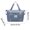 🔥 Blue_Base#4193, variant on Nylon Crossbody Shoulder Bag Canvas Large Capacity Foldable Travel Tote | Multiple Compartments | Wet Dry Separation | Unisex Lightweight Duffel | 42x28x22 cm | Expandable | Blue